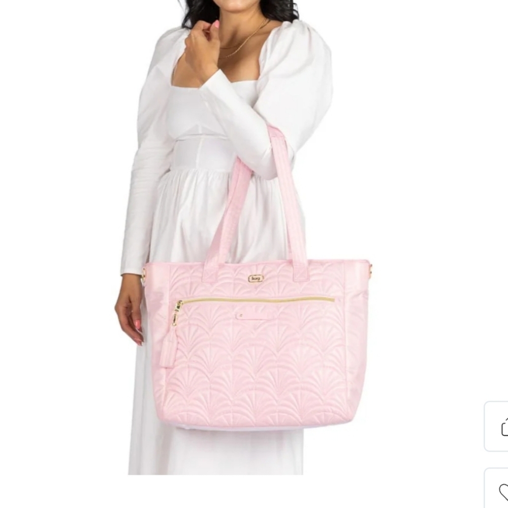 Lug - Paddle Wicked Collection Crossbody Bag - Bubble Pink - Picture 9 of 16